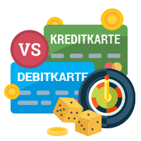 Zahlungsabwicklungen mit Debitkarten im Internet-Casino sind schnell, einfach und sicher – genau so, wie Sie es auch im Alltag gewohnt sind.