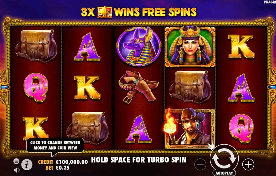 John Hunter & the Tomb of the Scarab Queen - Spielautomaten